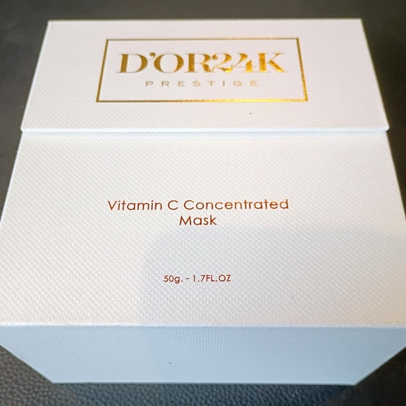 D'OR24K Prestige Vitamin C Concentrated Brightening Mask w/(Authentication Card) - Picture 1 of 6
